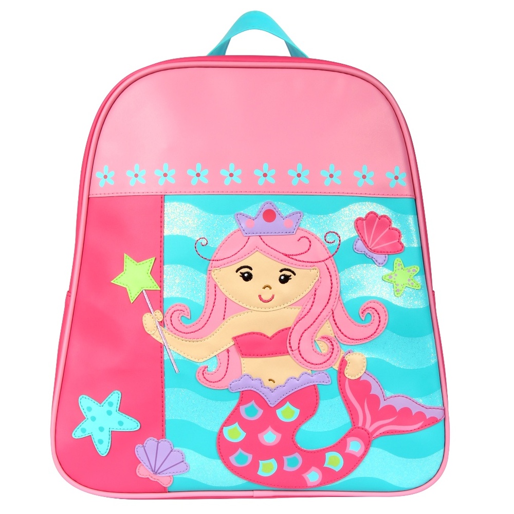 Stephen Joseph Mermaid Backpack for Girls - Kids Book Bags School Supplies